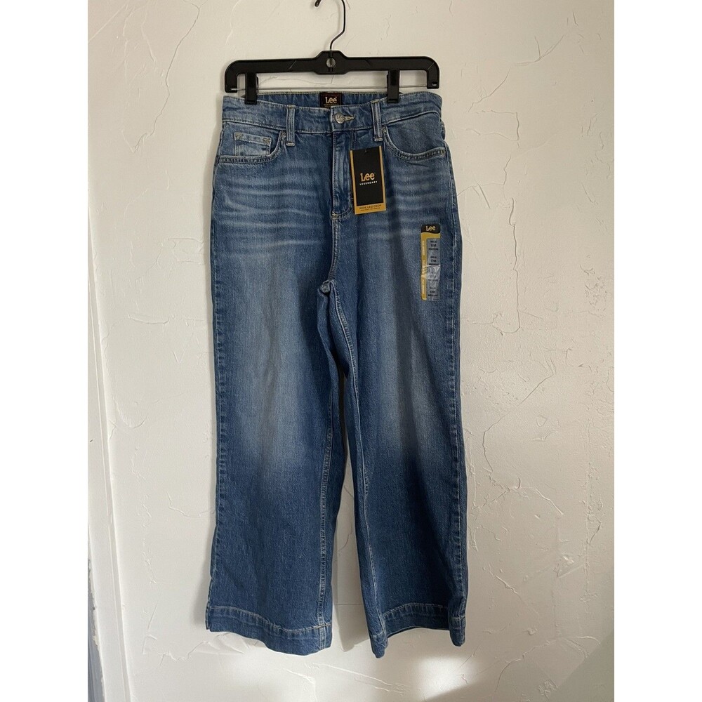 Women’s Lee Wide Leg Jean Crops Size 6